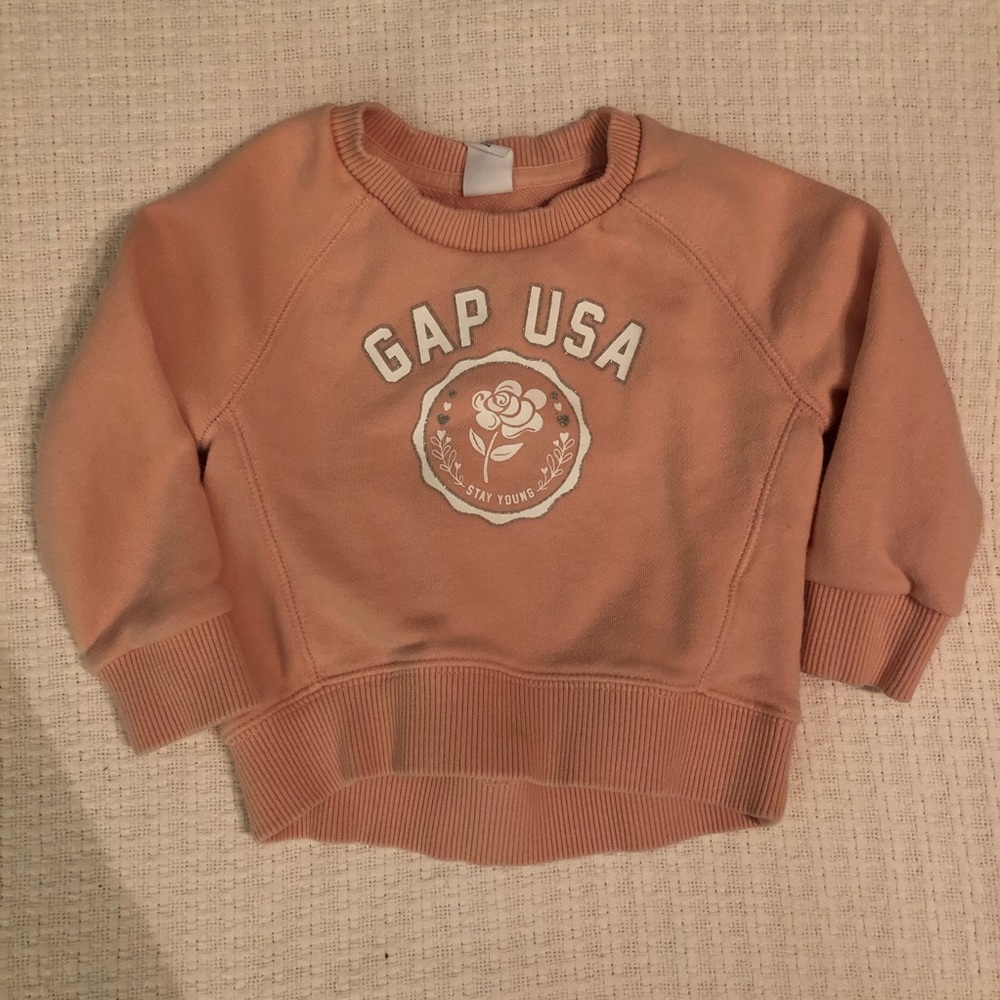GAP sweatshirt 12-18 mo